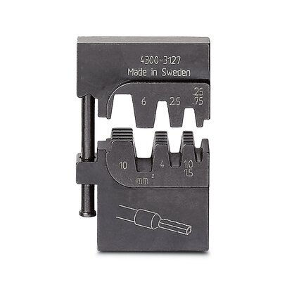 Phoenix Contact Crimping Die; CRIMPFOX-M 10/DIE; for ferrules; 0.25-10mm2